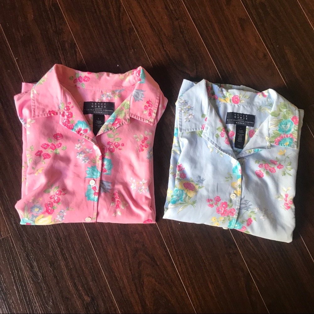 Crazy Horse Liz Claiborne Pair of Women’s Tops 2 - Picture 8 of 8